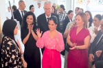 La Première Dame de la République du Salvador visite le Centre Lalla Asmaa pour Enfants Sourds à Tanger